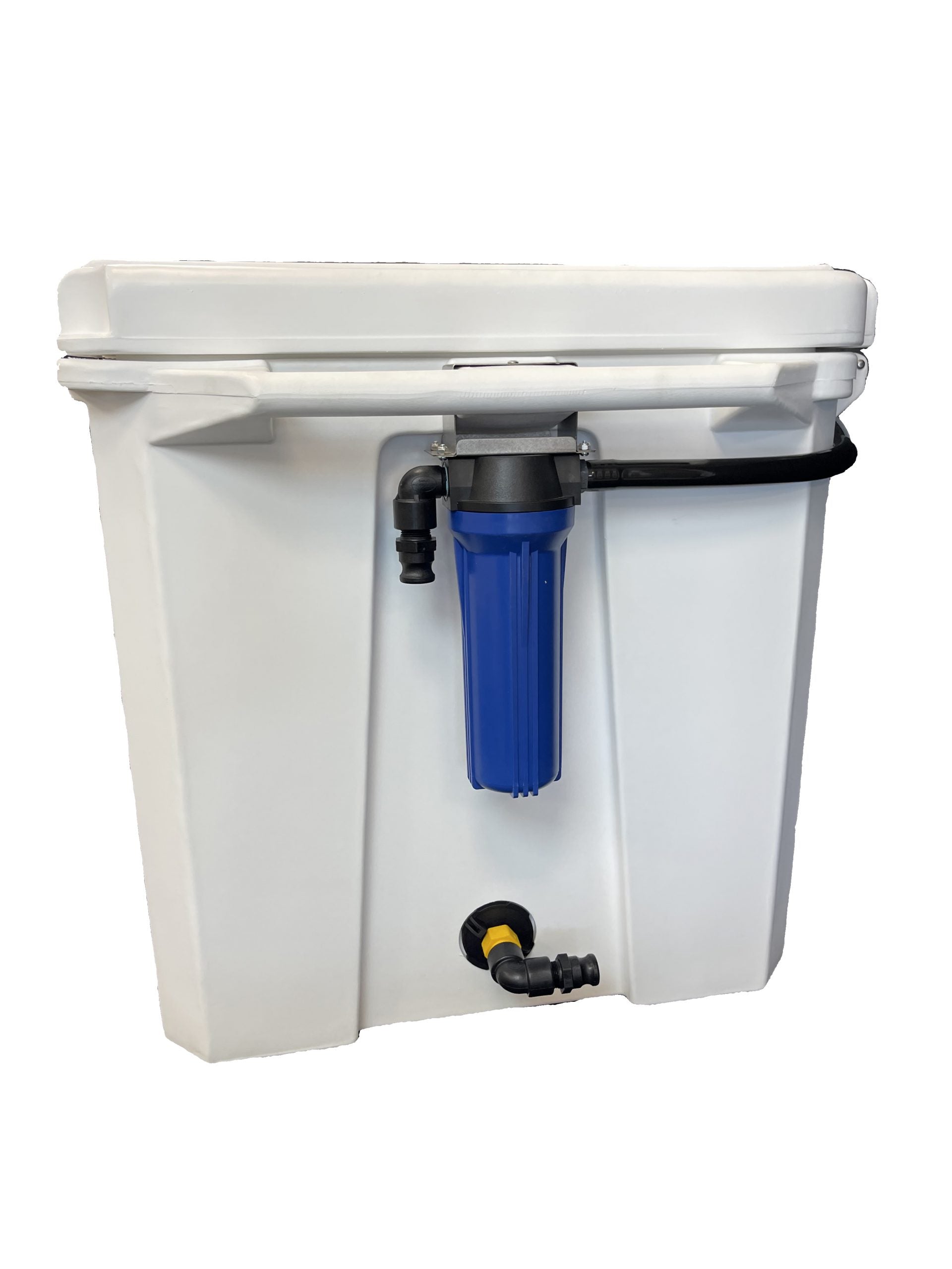 Penguin Chiller side view with water filter